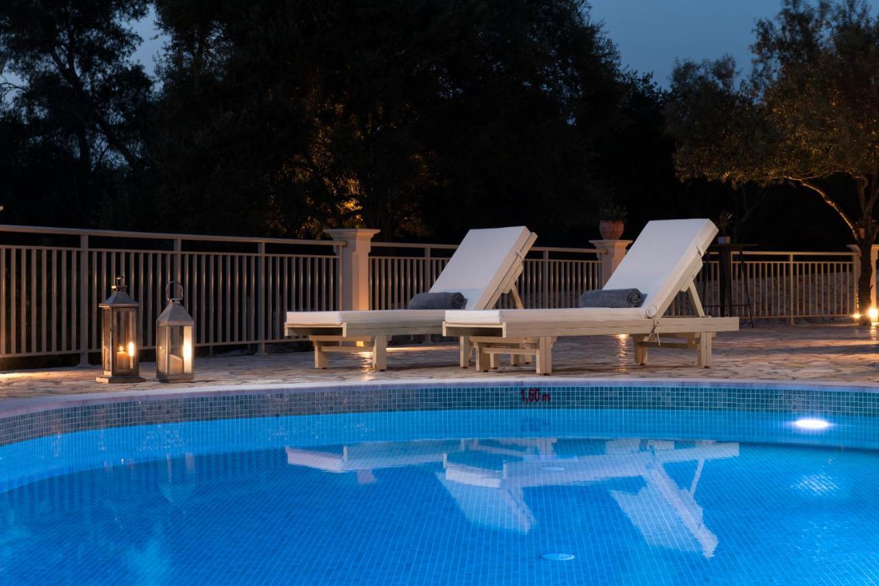 Ionian Mansion Villa Antipata Bagian luar foto